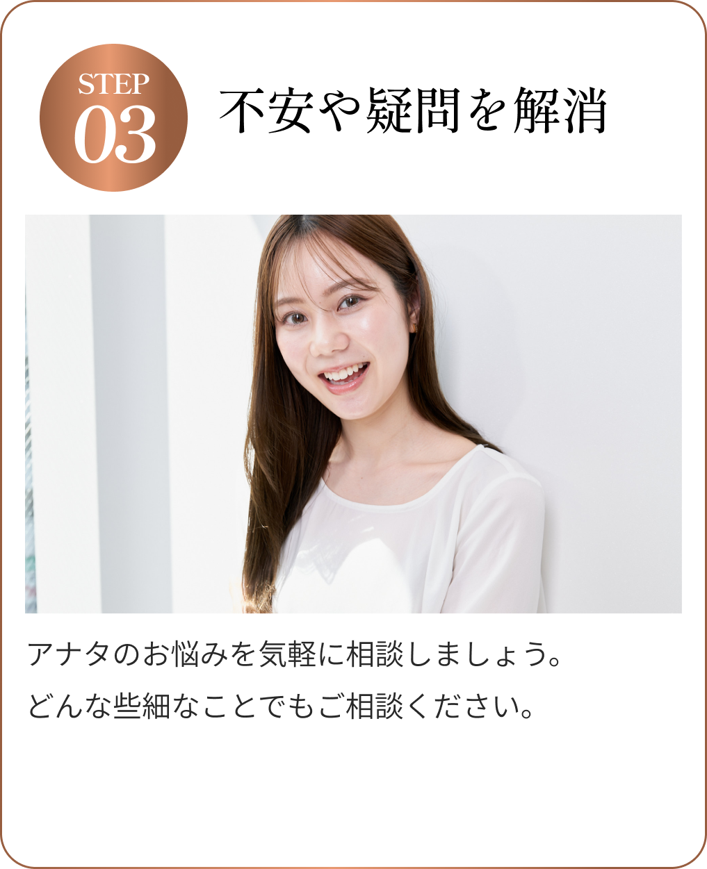 初回検診の流れ